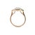 14k Yellow Gold 3.49ctw Emerald Trapezoid Lab Grown Diamond Engagement Ring, Size 8 For Sale In Houston - Image 6 of 10