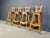 Vintage Brutalist Bar Stools, 1960s, Set of 4 For Sale - Image 6 of 11