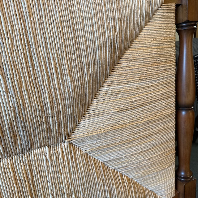 Queen Size Woven Rush Headboard For Sale - Image 12 of 12