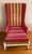 Modern Custom Baker Cradle Wing Lounge Chair Laura Kirar Collection For Sale - Image 3 of 8