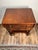 Traditional Antique Federal Mahogany Two Drawer Work Stand With Lions Head Pulls C. 1820 For Sale - Image 3 of 11