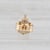 0.41ctw Diamond Stud Earrings 14k Yellow Gold Round Brilliant Solitaire Studs - 2 Pieces For Sale - Image 4 of 5