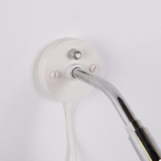 Bestlite Bl7 Wall Lamp in Chrome and White by Robert Dudley Best for Gubi For Sale - Image 5 of 9
