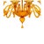 2020s Italian Contemporary Modern Elegant "Rigadin" Murano Glass Chandelier For Sale - Image 5 of 5