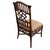 Hollywood Regency Vintage Tommy Bahama Chinese Chippendale Bamboo Side Chair, Reupholstered in Kravet “Wild Thing” For Sale - Image 3 of 7