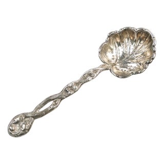 Art Nouveau Polish Pickling Spoon by Bros. Buch, 1890s For Sale