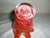 Add a beautiful piece of classic American art glass to your collection with this vintage Fenton hand-blown handkerchief...
