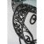 Metal Garden Pedestal Wrought Iron From Palm Beach Mizner Workshop For Sale - Image 7 of 11
