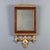 Walnut Mirror with Gilded Carvings, Italy, 19th Century For Sale - Image 9 of 9