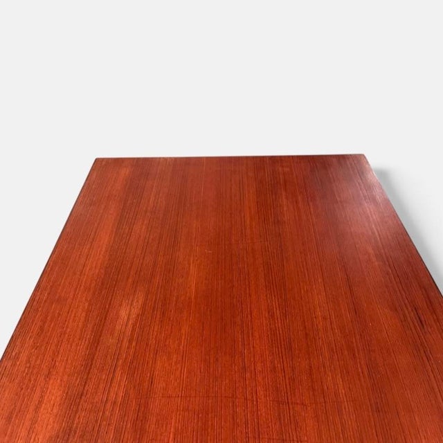 Danish Extendable Teak Dining Table, Denmark, 1960s For Sale - Image 4 of 16