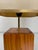 Mid-Century Teak Block Table Lamp Tarogo, Japan, 1980s For Sale - Image 9 of 16