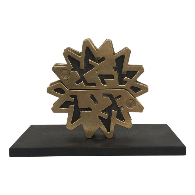 Bruno Chersicla, Ruota / Wheel, 1980, Painted Metal For Sale