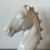 Mid 20th Century Mid-Century Art Deco Ceramic Horse Head Bust With White Craze Glaze For Sale - Image 5 of 6