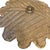 Mid 20th Century Mid-Century Modern Italian Murano Gold "Rugiadoso" Art Glass Semi Flush Mount Ceiling Light For Sale - Image 9 of 9