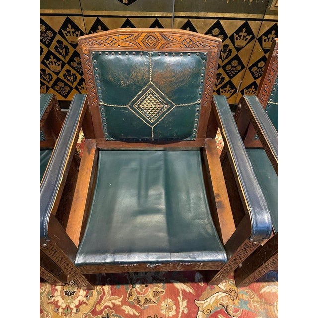 Syrian Armchairs, Set of 4 For Sale - Image 3 of 11