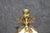 Brass Pair Anthony Redmile Attributed Brass and Ostrich Egg Candle Sticks For Sale - Image 8 of 11