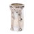 The Arctic Glacier Glass Small Pillar Candle The Artic Glacier candle holder showcases the beauty of fire and ice. The icy...