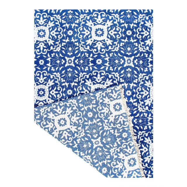 Contemporary 2020s Fine Hand Knotted Silk & Wool Modern Rug For Sale - Image 3 of 8