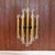 Metal Italian 18 Light Pendant Chandelier | Gaetano Sciolari Style For Sale - Image 7 of 8