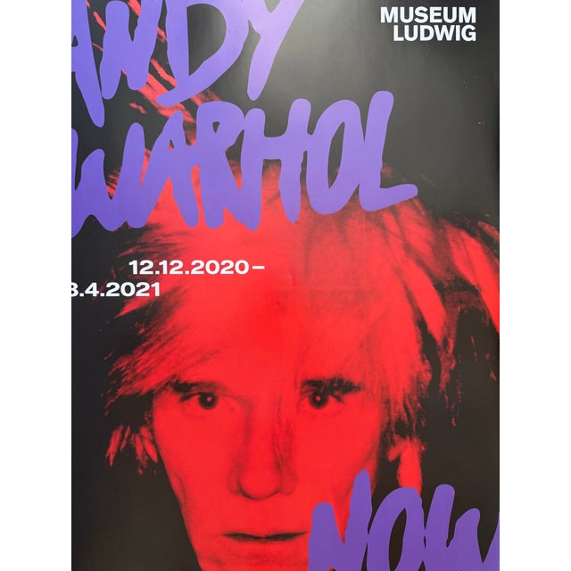 Self Portrait Exhibition Poster from Andy Warhol, Germany, 2000s For Sale - Image 9 of 9