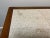 Brass Vintage Lane Perception Mid-Century Modern End Table With Basketweave Drawer and Travertine Top For Sale - Image 8 of 9