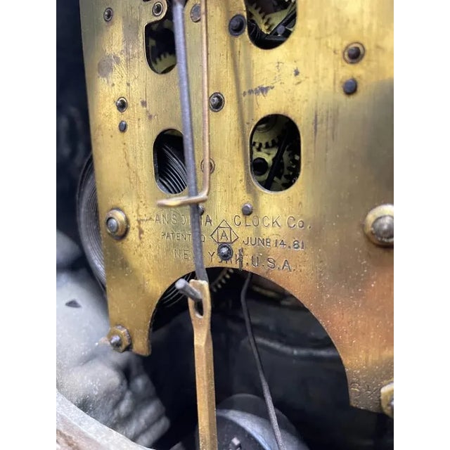 19th Century Ansonia Decorative Mantle Clock For Sale In New York - Image 6 of 9