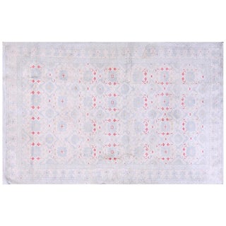 1920s Vintage Cotton Agra Rug - 4'6"x7' For Sale