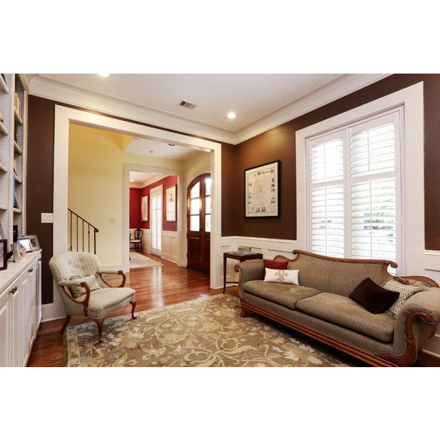 This sofa was in our library, my quiet place. It provided a great place to curl up with a blanket and read. Sipping some...