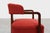 Art Deco Red Chair, Belgium, 1920 For Sale - Image 9 of 14