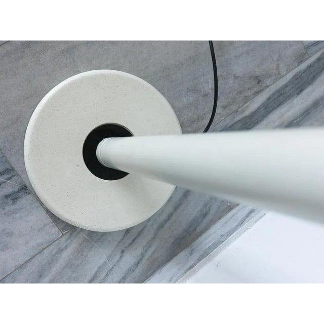 Cream Floor Lamp from Targetti, 1980s For Sale - Image 6 of 8