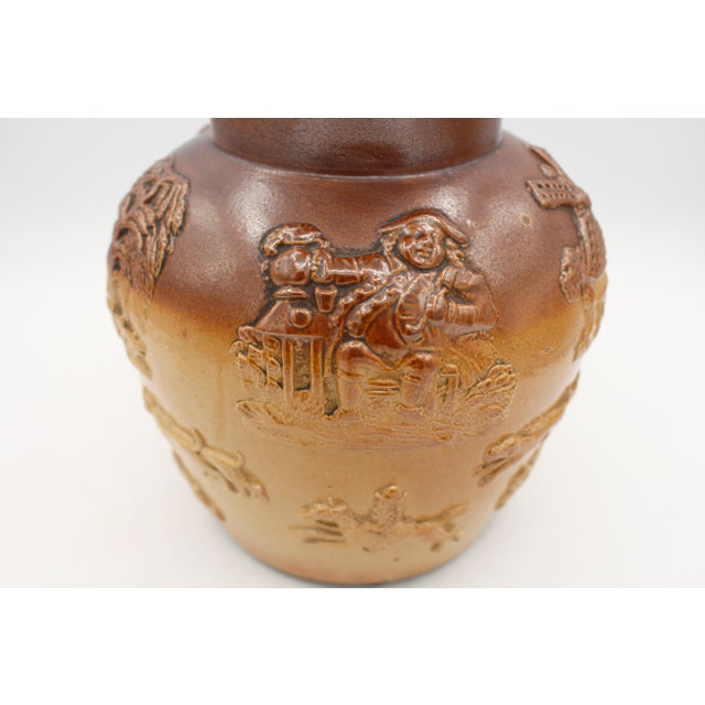 Late 19th Century Royal Doulton, Lambeth, London Stoneware Jug For Sale In Raleigh - Image 6 of 12