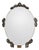 Silver Table Mirror, 1890s For Sale