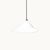 Emily II Pendant Light in White Semi-Matte by Daniel Becker for Moss Objects For Sale - Image 4 of 6