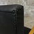 Tubax Armchair in Black Faux Leather For Sale - Image 15 of 17