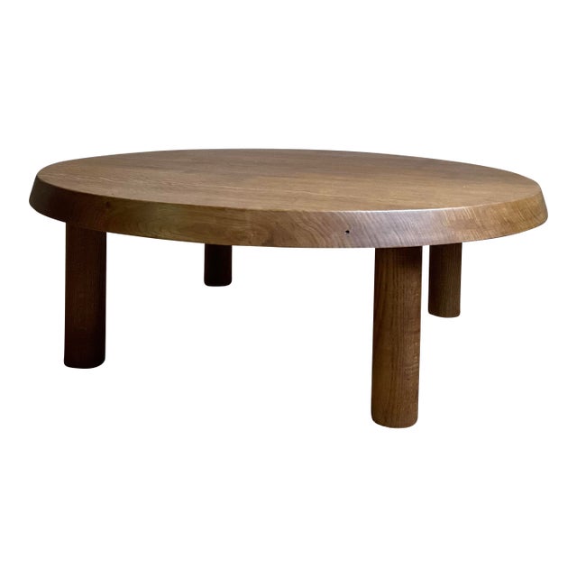 Pierre Chapo T02 Elm Coffee Table 1970s For Sale