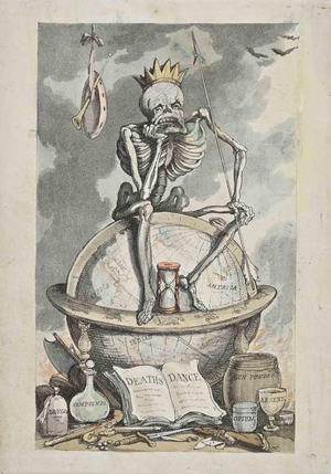 Thomas Rowlandson, Dance of Death, 1810s, Etching