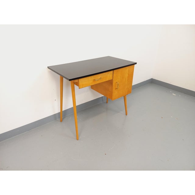 Vintage Baumann Wooden Desk, 1960s For Sale - Image 18 of 18