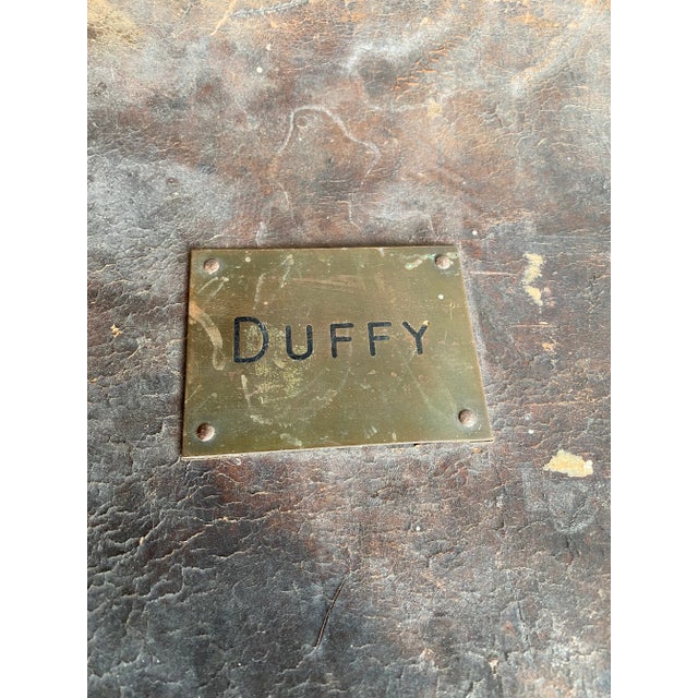 Early 20th Century Nyc East End Hotel Luggage Trunk For Sale - Image 9 of 12