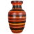 Large Multi-Color Pottery Fat Lava Multi-Color Floor Vase from Scheurich, 1970s For Sale