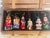 Red Vintage Thomas Pacconi Handmade Christmas Ornaments in Box For Sale - Image 8 of 8