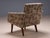 Mid-Century Modern Mid-Century Upholstered Armchairs with Floral Fabric, Czechoslovakia, 1950s, Set of 2 For Sale - Image 3 of 6