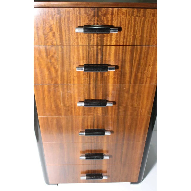 Donald Deskey Period Donald Deskey Deco Chest of Drawers For Sale - Image 4 of 8