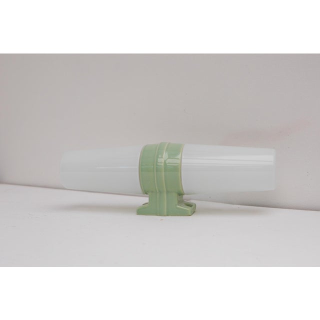 Vintage Porcelain Bathroom Light by Sigvard Bernadotte for Ifö 1960 For Sale - Image 11 of 12