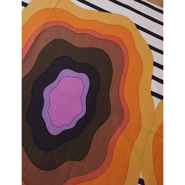 Mid-Century Modern Mid-Century Demanda Panel in Fabric by Antoinette de Boer, 1970s For Sale - Image 3 of 6