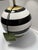 Kate Spade 1990s Kate Spade Black/ White Strip Table Lamp W Shade For Sale - Image 4 of 4