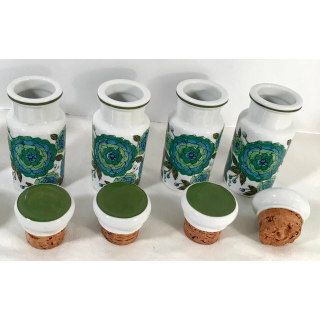 Vintage Spice Jars Set of 4 Chairish