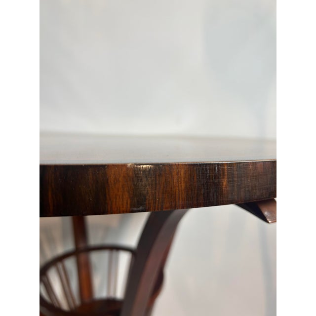 2000s Emilio Terry for John Widdicomb Design Sculptural Table For Sale - Image 11 of 12