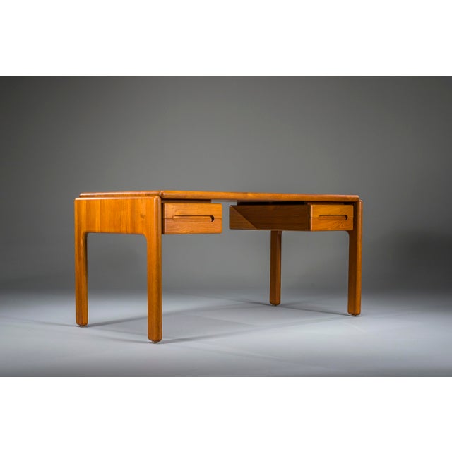 Vintage Danish Cabinetmaker Desk in Teak, 1950s For Sale - Image 10 of 18