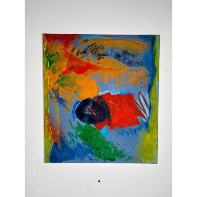 In this work from her abstract period, Isa Di Battista Gorini. Isa Di Battista Gorini is a Milanese painter who studied...