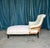 French French 19th Century Chaise Longue in Muslin For Sale - Image 3 of 13